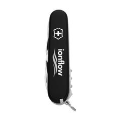 Vue Victorinox Huntsman canif couteau de poche de couleur noir| Krokrodeal