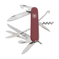 Vue Victorinox Huntsman canif couteau de poche de couleur rouge| Krokrodeal