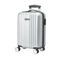 Vue Oxfort Trolley valise à roulettes de couleur gris| Krokrodeal