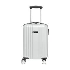 Vue Oxfort Trolley valise à roulettes de couleur gris| Krokrodeal