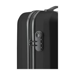 Vue Oxfort Trolley valise à roulettes de couleur noir| Krokrodeal