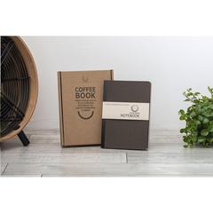 Vue Coffee Notebook A5 bloc-notes de couleur marron| Krokrodeal