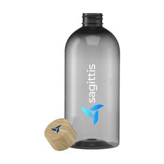 Vue RPET Bottle 500 ml bouteille de couleur noir| Krokrodeal