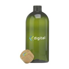 Vue RPET Bottle 500 ml bouteille de couleur vert| Krokrodeal
