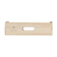Vue Rackpack Beer Gear de couleur marron| Krokrodeal