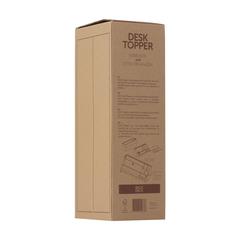 Vue Rackpack Desk Topper Topper de couleur marron| Krokrodeal
