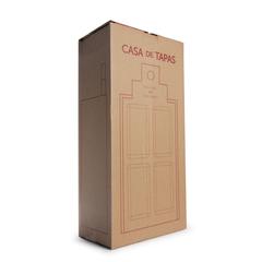 Vue Rackpack Casa de Tapas Large de couleur marron| Krokrodeal