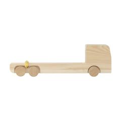 Vue Rackpack FSC-100% Wine Truck de couleur marron| Krokrodeal