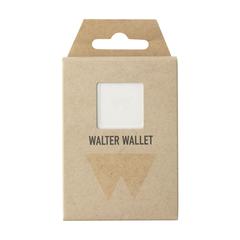 Vue Walter Wallet Original -7- porte-cartes de couleur blanc| Krokrodeal