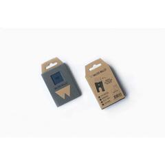 Vue Walter Wallet Original -7- porte-cartes de couleur bleu| Krokrodeal