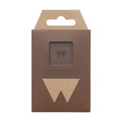 Vue Walter Wallet Original -7- porte-cartes de couleur marron| Krokrodeal
