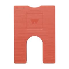 Vue Walter Wallet Original -7- porte-cartes de couleur rouge| Krokrodeal