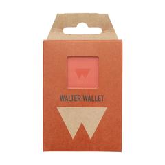 Vue Walter Wallet Original -7- porte-cartes de couleur rouge| Krokrodeal