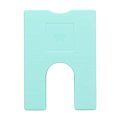 Vue Walter Wallet Original -7- porte-cartes de couleur vert| Krokrodeal