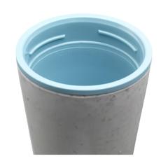 Vue Circular&Co Recycled Coffee Cup 227 ml mug de couleur blanc| Krokrodeal