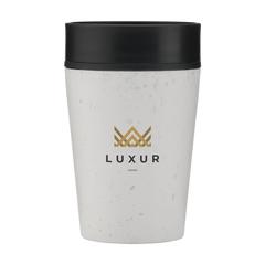 Vue Circular&Co Recycled Coffee Cup 227 ml mug de couleur noir| Krokrodeal