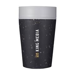 Vue Circular&Co Recycled Coffee Cup 227 ml mug de couleur gris| Krokrodeal