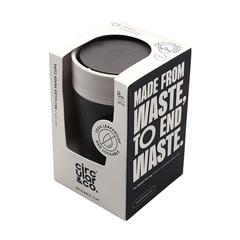 Vue Circular&Co Recycled Coffee Cup 227 ml mug de couleur gris| Krokrodeal