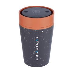 Vue Circular&Co Recycled Coffee Cup 227 ml mug de couleur orange| Krokrodeal