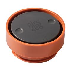 Vue Circular&Co Recycled Coffee Cup 227 ml mug de couleur orange| Krokrodeal