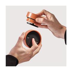 Vue Circular&Co Recycled Coffee Cup 227 ml mug de couleur orange| Krokrodeal