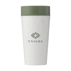 Vue Circular&Co Recycled Coffee Cup 340 ml mug de couleur vert| Krokrodeal