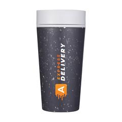 Vue Circular&Co Recycled Coffee Cup 340 ml mug de couleur gris| Krokrodeal