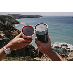 Vue Circular&Co Recycled Coffee Cup 340 ml mug de couleur bleu| Krokrodeal