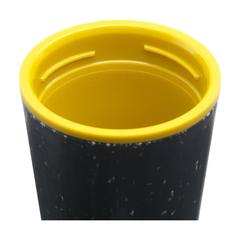 Vue Circular&Co Recycled Coffee Cup 340 ml mug de couleur jaune| Krokrodeal
