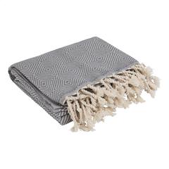 Vue Oxious - All Seasons Cloth - Harmony serviette de couleur gris| Krokrodeal