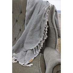 Vue Oxious - All Seasons Cloth - Harmony serviette de couleur gris| Krokrodeal