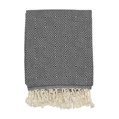 Vue Oxious - All Seasons Cloth - Harmony serviette de couleur noir| Krokrodeal