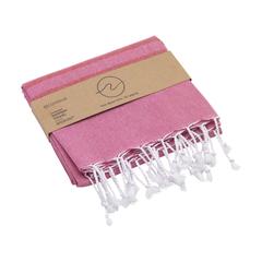 Vue Oxious Hammam Towels - Vibe Luxury stripe serviette de couleur rose| Krokrodeal