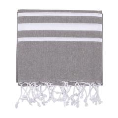 Vue Oxious Hammam Towels - Vibe Luxury stripe serviette de couleur vert| Krokrodeal