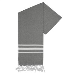 Vue Oxious Hammam Towels - Vibe Luxury stripe serviette de couleur vert| Krokrodeal
