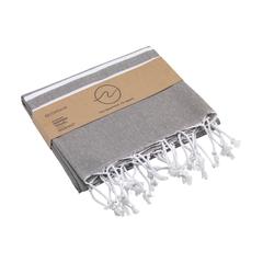 Vue Oxious Hammam Towels - Vibe Luxury stripe serviette de couleur vert| Krokrodeal