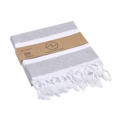 Vue Oxious Hammam Towels - Promo serviette de couleur gris| Krokrodeal