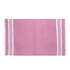 Vue Oxious Hammam Towels - Promo serviette de couleur rose| Krokrodeal