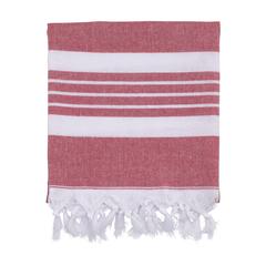 Vue Oxious Hammam Towels - Promo serviette de couleur rouge| Krokrodeal