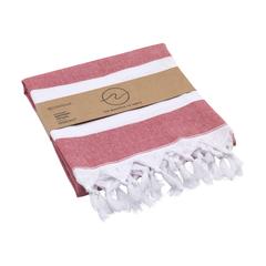 Vue Oxious Hammam Towels - Promo serviette de couleur rouge| Krokrodeal
