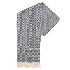 Vue Oxious Scarf - Bright tissu de couleur gris| Krokrodeal