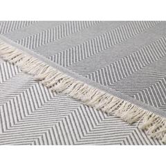Vue Oxious Scarf - Bright tissu de couleur gris| Krokrodeal
