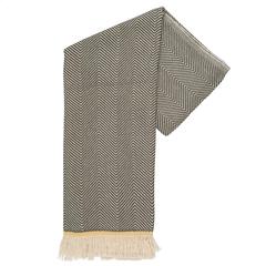 Vue Oxious Scarf - Bright tissu de couleur vert| Krokrodeal