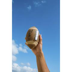 Vue Waboba Sustainable Sport item 15 cm - American Football de couleur beige| Krokrodeal