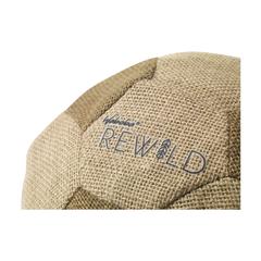 Vue Waboba Sustainable Sport item - Soccerball football de couleur beige| Krokrodeal