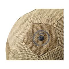 Vue Waboba Sustainable Sport item - Soccerball football de couleur beige| Krokrodeal