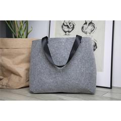Vue RPET Felt Shoulder Bag sac bandoulière de couleur gris| Krokrodeal