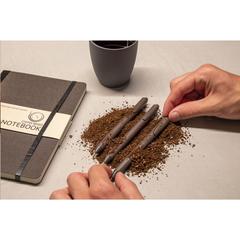 Vue Coffee Pen stylo de couleur marron| Krokrodeal