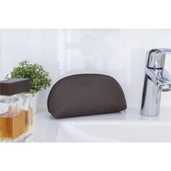Vue Apple Imitation Leather Toiletry Bag trousse toilette de couleur marron| Krokrodeal