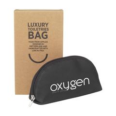 Vue Apple Imitation Leather Toiletry Bag trousse toilette de couleur noir| Krokrodeal